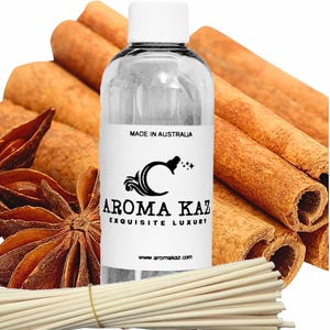 Cinnamon Spice Fragrance Oil Refill for Diffusers Vegan Cruelty-Free Room Scent Home Air Freshener/Deodorizer