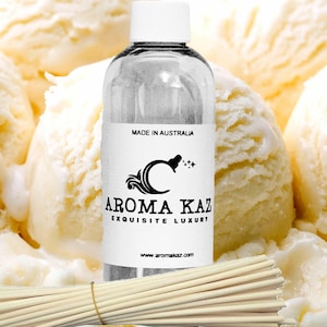 French Vanilla Fragrance Oil Refill for Diffusers Vegan Cruelty-Free Room Scent Home Air Freshener/Deodorizer