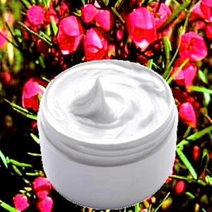Australian Red Boronia Body Hand Cream – vegan, cruelty-free fragrance featuring rich native floral aroma, made in Australia.