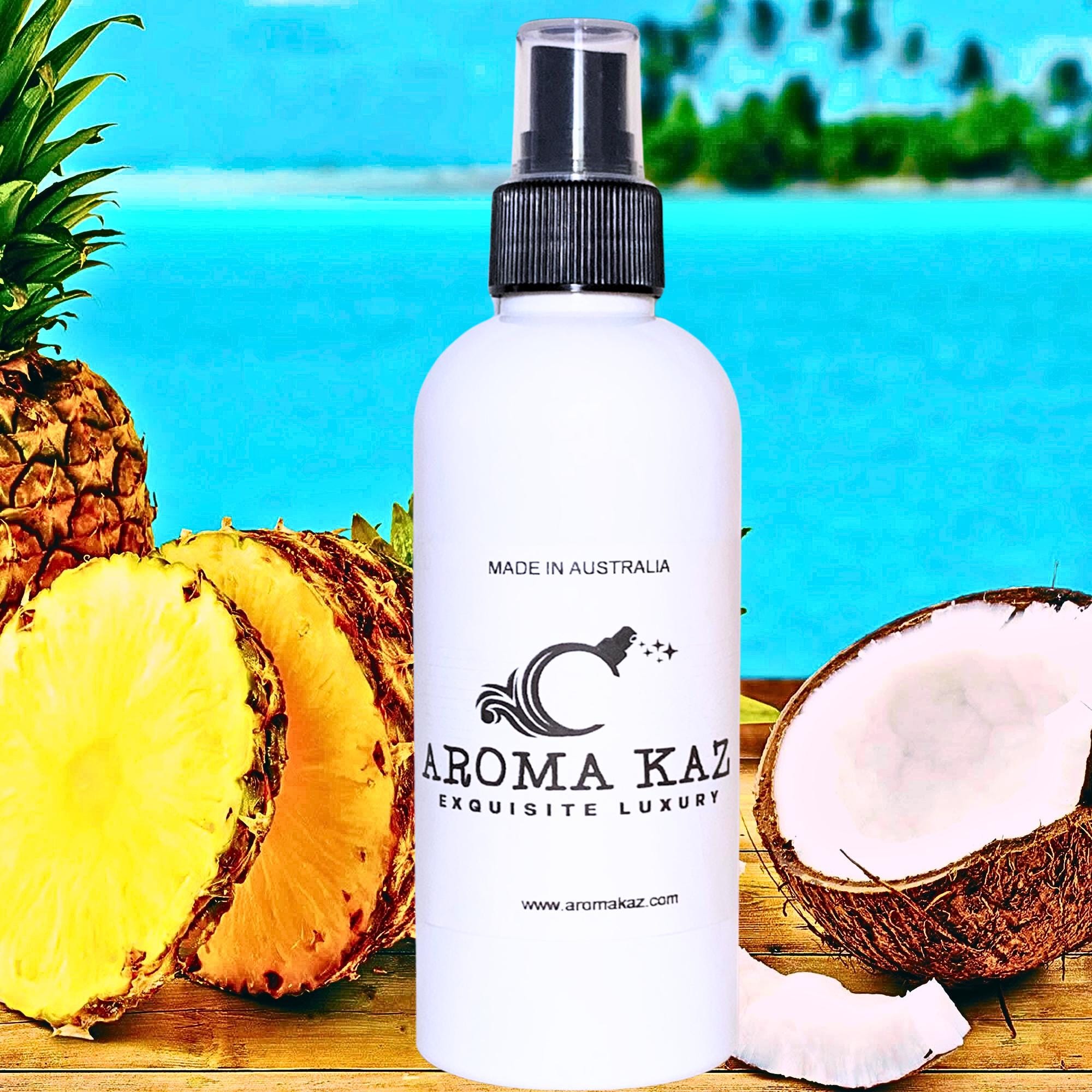 Coconut Pineapple Body Spray Mist Cruelty Free Vegan Alcohol-Free Perfume
