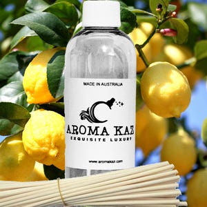 Eucalyptus & Lemon Fragrance Oil Refill for Diffusers Vegan Cruelty-Free Room Scent Home Air Freshener/Deodorizer