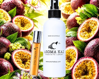 Fresh Passion Fruit Body Spray Mist – Vegan, Cruelty-Free, Alcohol-Free Body Fragrance