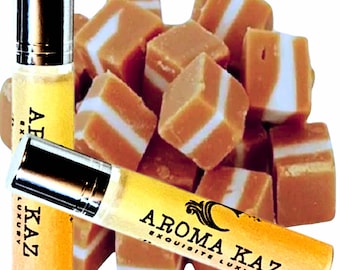 Brown Sugar Vanilla Caramel Roll-On Fragrance Oil Alcohol Free Perfume with Vegan Ingredients Cruelty-Free Hand Poured Scent for Daily Wear