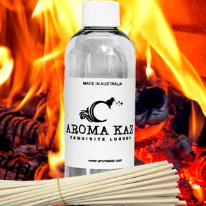 Firewood & Woodsmoke Fragrance Oil Refill for Diffusers Vegan Cruelty-Free Room Scent Home Air Freshener/Deodorizer