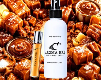 Spray corpo Salted Caramels – Profumo corpo vegano, cruelty-free e senza alcol