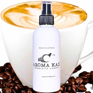Coffee & Vanilla Body Spray Mist Alcohol-Free Perfume Vegan Ingredients Cruelty-Free Fragrance Hand Poured Luxury for Everyday Wear