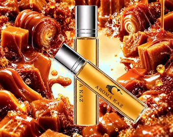 Creamy Caramel Roll On Fragrance Oil – Vegan, Alcohol-Free, Cruelty-Free