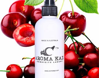 Fresh Cherries Body Spray Mist Alcohol-Free Perfume Vegan Ingredients Cruelty-Free Fragrance Hand Poured Luxury for Everyday Wear