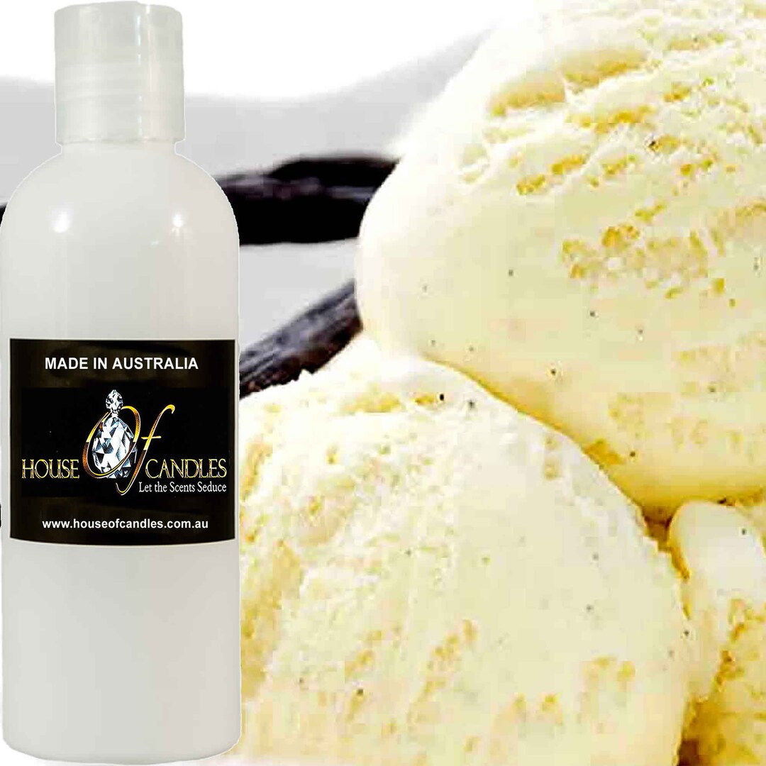 French Vanilla Scented Body Wash, Bubble Bath, Liquid Soap, Shower Gel ...