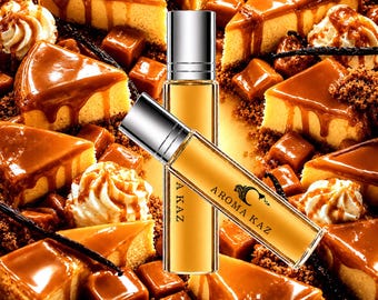 Caramel Cheesecake Roll On Fragrance Oil – Vegan, Alcohol-Free, Cruelty-Free