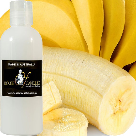 Nettoyant pour le corps parfumé aux bananes fraîches, bain