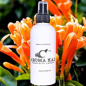 Spray corporal de madreselva japonesa, perfume vegano, sin crueldad animal y sin alcohol.