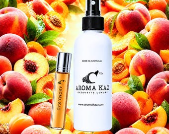 Juicy Peaches Body Spray Mist – Vegan, Cruelty-Free, Alcohol-Free Body Fragrance