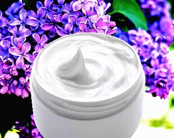 Fresh Lilac Scented Moisturizing Body/Hand Cream Vegan All Skin Types