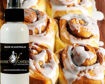 Cinnamon Buns Body Spray Mist Fragrance, Vegan Ingredients, Cruelty-Free, Alcohol Free Perfume, Hand Poured