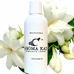 Jasmine Perfume Infused Body Wash/Bubble Bath/Shower Gel/Liquid Soap Vegan Cruelty Free Skincare