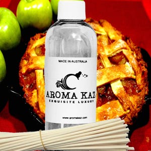 Óleo Difusor com Aroma de Torta de Maçã Quente – Aroma Vegano e Sem Álcool para Casa