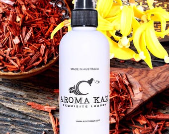 Ylang Ylang & Sandalwood Room Linen Spray | Car Air Freshener | Vegan Cruelty Free | Long Lasting