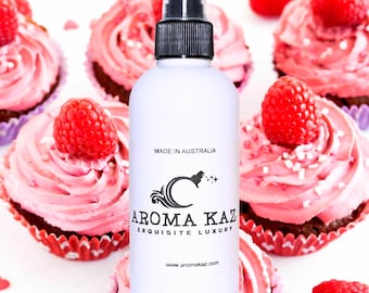 Raspberry Cream Cupcakes Body Spray Mist – Vegan, Cruelty-Free, Alcohol-Free Body Fragrance