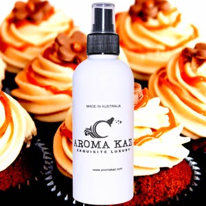 Vanille-karamel-cupcakes bodyspray dierproefvrij veganistisch alcoholvrij parfum