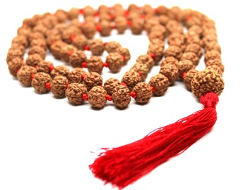 SHIVOHAM Mantra-Siddha Shiva Rudraksha Mala 108+1 P Produktbild-Vorschau 4