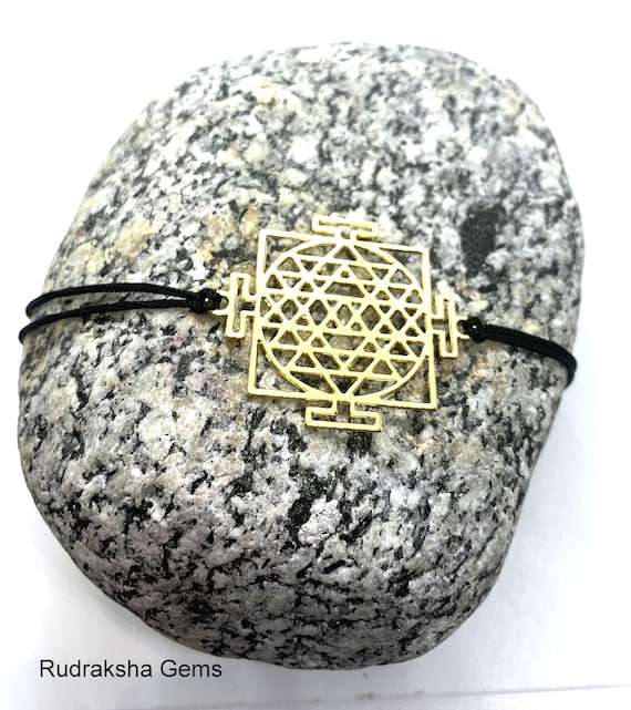 Sri Yantra Bracelet Geometry Bracelet Charm Bracelet Unisex Gift X mas Gift Shri Yantra Jewellery Yoga Bracelet Mandala Bracelet