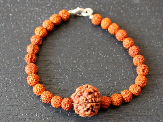 5 Mukhi Rudraksha Bracelet - For Enhances awareness - Engineered to Heal²