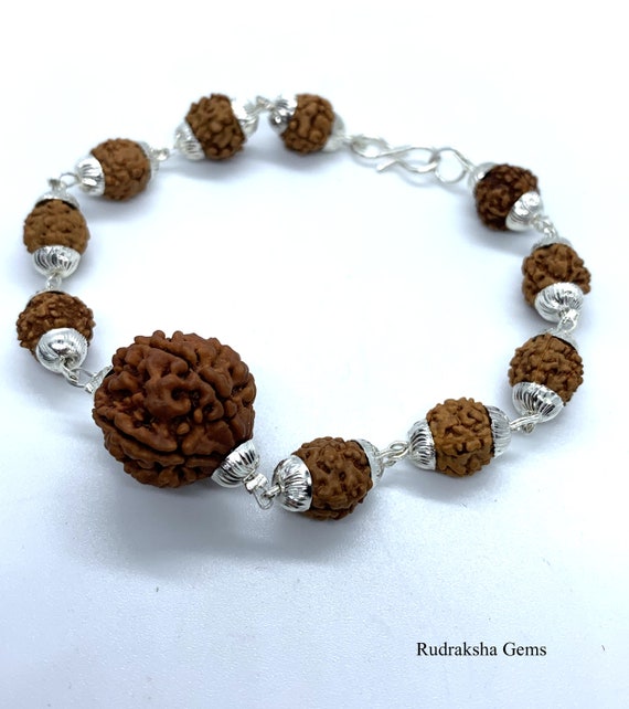 Seven Mukhi Bracelet, 7 Mukhi Rudraksha Bracelet, Yoga Gifts, Handmade –  Rudraksha Gems