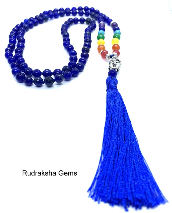 Rudraksha Buddha Head Tassel Malas Rudraksha Buddha Head Tassel Malas