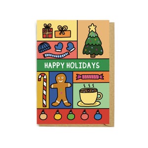 Biglietto di auguri di buone feste - Biglietto di Natale