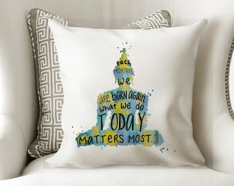 Inspirational Quote Pillow Zen Decor Inspirational Pillow Buddha Decor Buddha Quotes Buddha Art Pillow Zen Gifts Zen Home Buddhist Decor