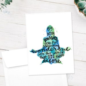 Cards for Friend - Friendship Greeting Card Art Friendship Quotes - Thinking of You Card Inspirational Card - Motivational Quote Card
