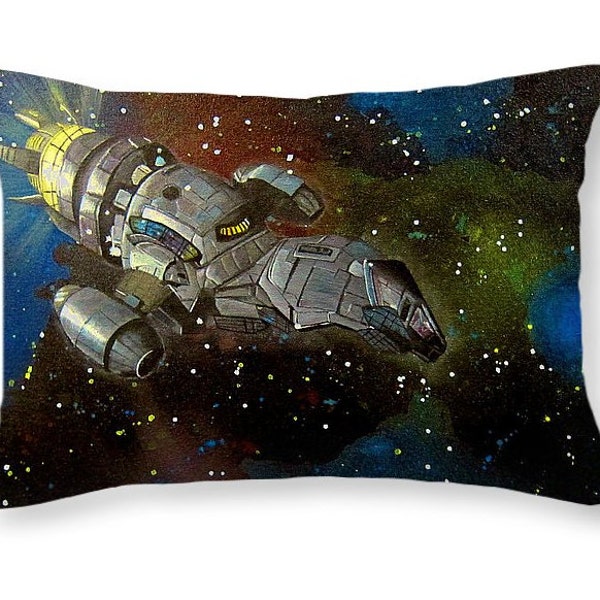 Firefly Serenity Decorative Pillows - Firefly Pillow - Firefly Art Pillow Sci Fi - Firefly TV Show Movie Home Decor - Outer Space Geekery