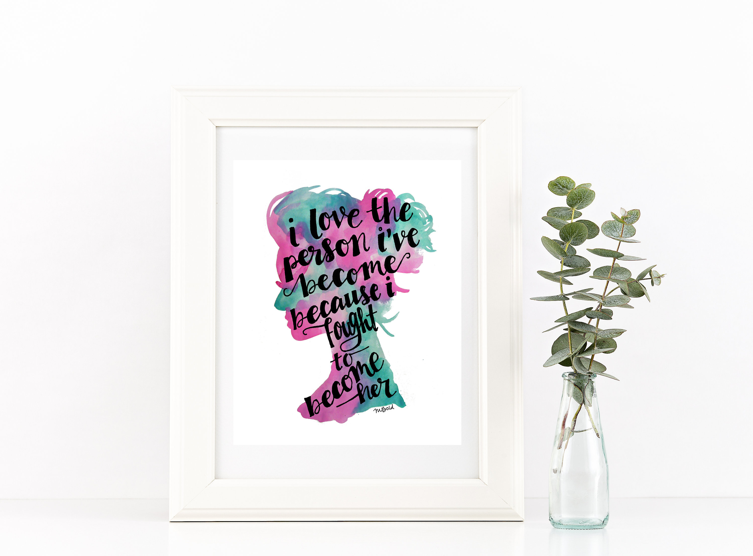 Inspirational Quotes for Women Female Empowerment Print | Etsy
