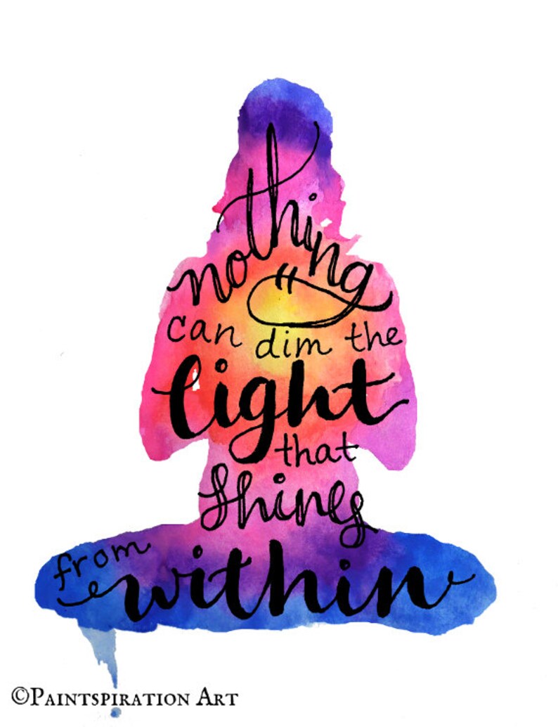 Inspirational Quote Wall Art Prints Motivational Quote Prints - Zen ...
