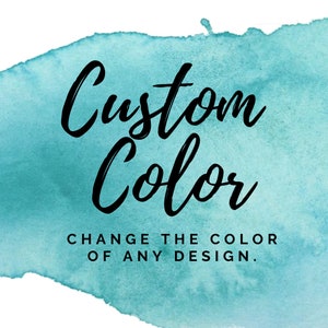 Order Upgrade - Custom Colors Art Print - Personalized Art for Print, Mug, Pillow or Phone Case