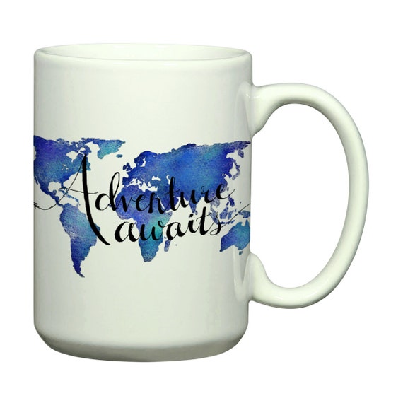 Nunca Turquesa mal paisajista Idea Regalo Divertido plata Taza de viaje 117