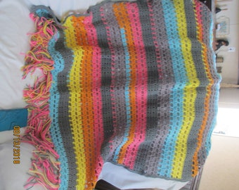 Afghan of Many Colors