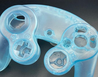 Blue Dyed GameCube Controller Shell