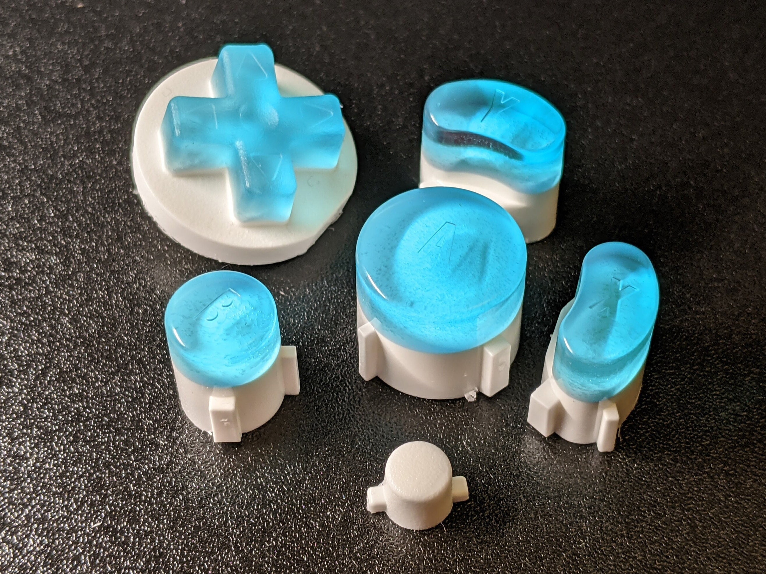 Custom Resin Cast GameCube Controller Buttons Gummy Shark (Face Buttons,  Triggers, Sticks)