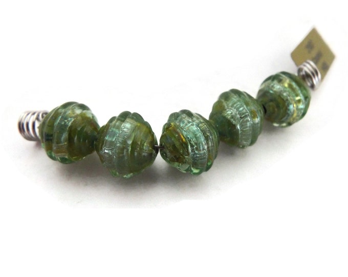 Unicorn Coconut Beads,  Choose your Color, Blue,  Green