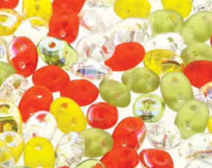 SuperDuo 2-Hole Beads Citrus Infusion 10g [DU0503000]