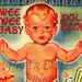 Vintage Paper Doll - 1944 Wee Wee Baby Paper Doll - Instant Download Printable - Baby Clip Art
