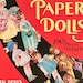 Vintage Paper Dolls - 180 Pieces to Cut Out - Saalfield - Instant Download - 10 Paper Dolls Clip Art