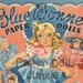Vintage Paper Doll Printables - Blue Bonnet Paper Dolls - 1942 Paper Dolls - Little Girl Clip Art - Doll Clip Art