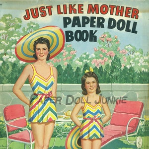 Vintage Paper Dolls, 1940s Paper Dolls Printable Paper Dolls - Etsy