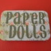 Vintage Paper Dolls in a Tin - Betsy McCall Paper Dolls Craft - Purse Paper Dolls - Altoid Tin Paper Dolls