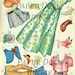 PDF PRINTABLE, Instant Download School Girl Paper Doll Set Vintage ...