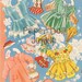 Vintage Paper Doll Printables - Blue Bonnet Paper Dolls - 1942 Paper Dolls - Little Girl Clip ...