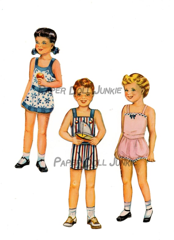 Lovely Mounted of 6 Printable Paper Dolls with 32 garments, Basic Paper Dolls, Immediate Down load Paper Dolls graphic regarding Printable Vintage Paper Dolls referred to as Cute Established of 6 Printable Paper Dolls with 32 dresses, Typical Paper Dolls, Immediate Down load Paper Dolls